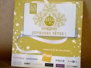 carte cadeau